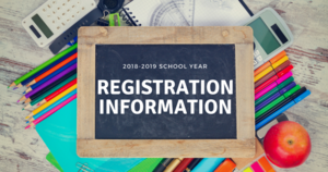 2018-2019 School Registration