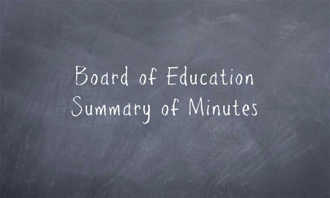 Board Places Tentative Budget on Display