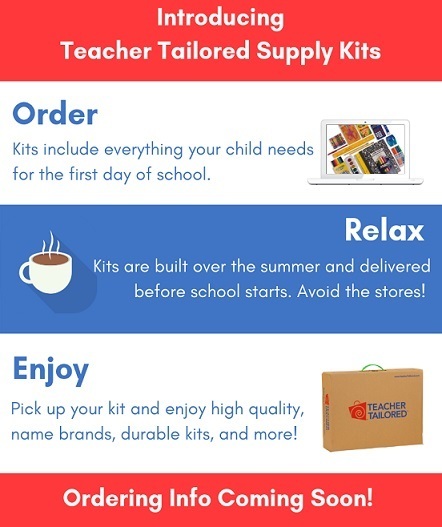 PTO Student Supply Kits for Next School Year