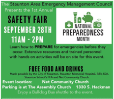 Safety Fair - Sept. 28th
